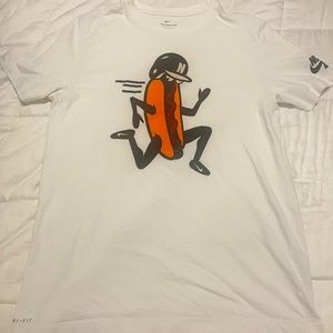 Nike BSBL Drifit Large T-Shirt - Hot Dog